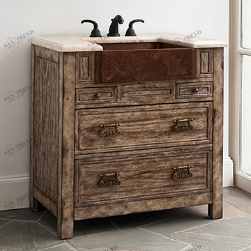 Тумбочка, средняя (от 34 до 36,5) 17546-110-301 Bedford Ridge Sink Chest - Vintage Finis Ambella 