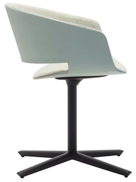 Andreu World Мягкое вращающееся кресло с 4-мя спицами Ronda So0430 - Вид №2