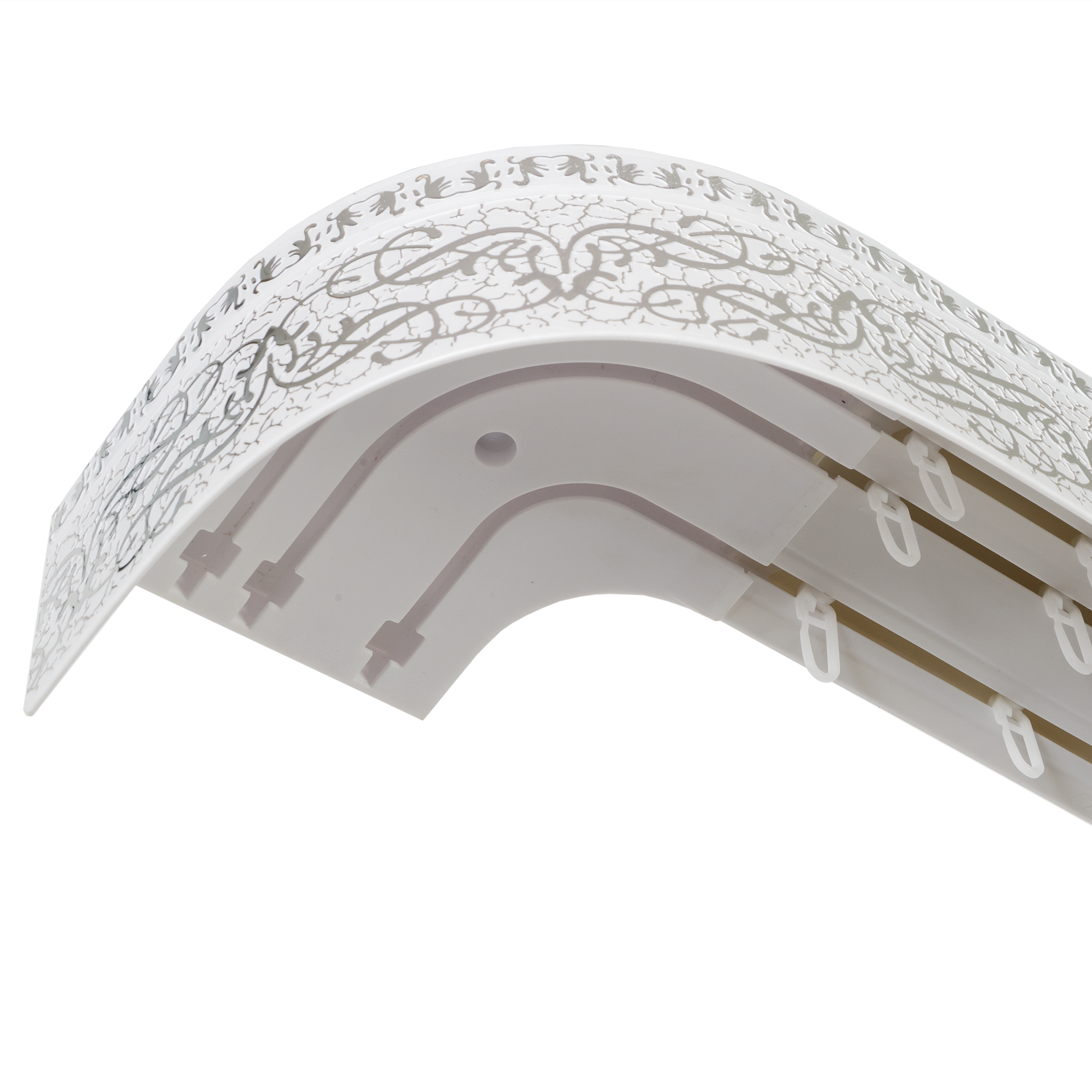 Трехрядный карниз Legrand Прима 240 см для многослойных штор 82594944 STLM-0030929 - Вид №1