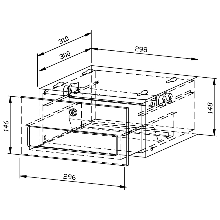 727408 Диспенсер для бумажных полотенец WP170 WAGNER_EWAR A-LINE Wagner Ewar  - Вид №1