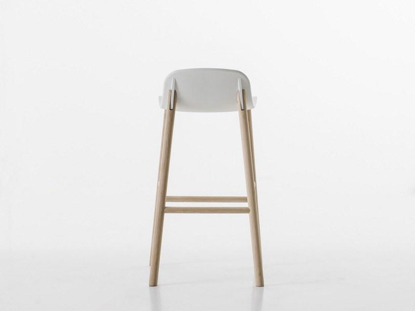 Kristalia Барный стул из полиуретана со спинкой Sharky sun-id-1443826 - Вид №13