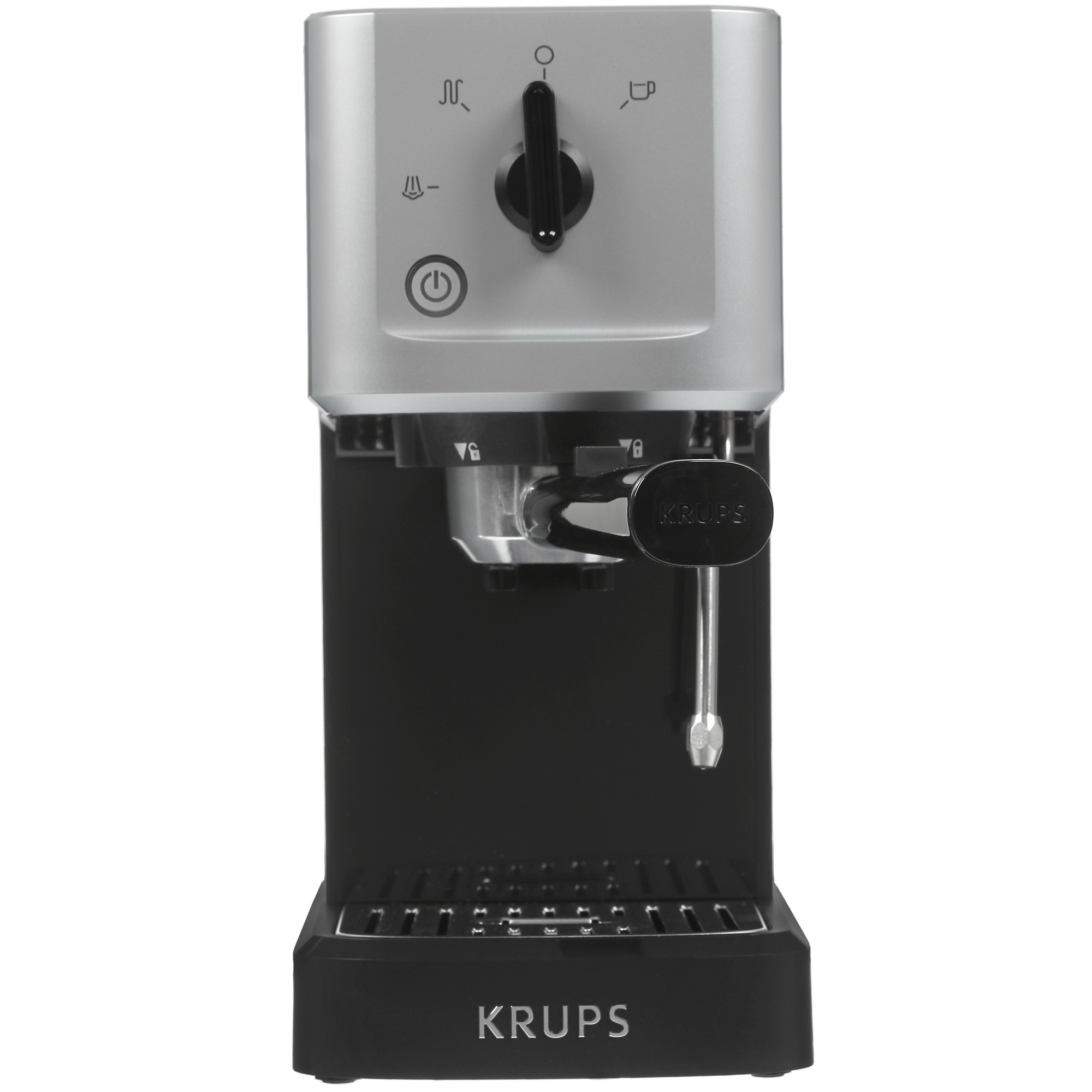 4727570 Кофеварка рожковая Krups XP344010 черный STDN-0117087 - Вид №1