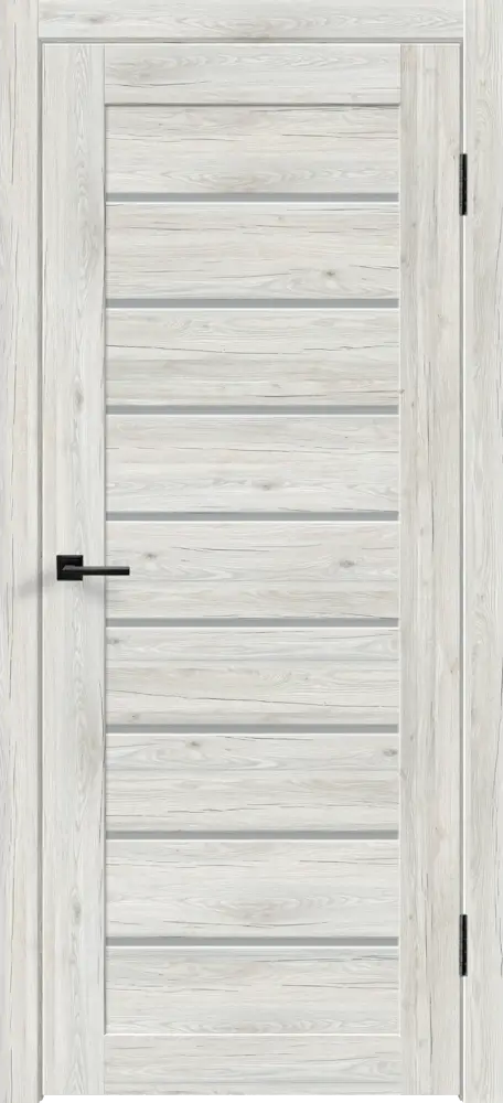 VELLDORIS Межкомнатная дверь Тиволи с матированным стеклом, 80×200 см 89336288