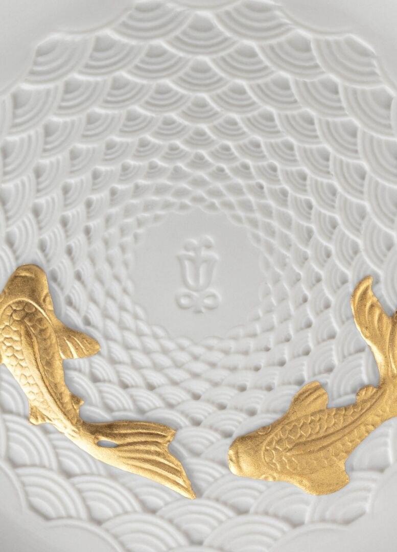 Lladró Фарфоровая тарелка Koi 01009458 - Вид №4