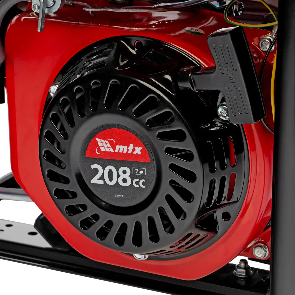 Бензиновый генератор MTX RS-4000E с автозащитой и транспортировочным комплексом 89393987 STLM-1425500 - Вид №5