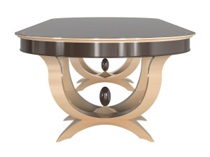 Овальный стол из бука