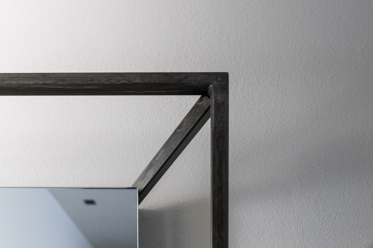 Настенное железное зеркало с рамкой Mogg TIMELESS ARCH-00093503 - Вид №2