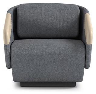 Casamania & Horm Кресло из ткани или кожи с подлокотниками Worn sun-id-1464523 - Вид №6