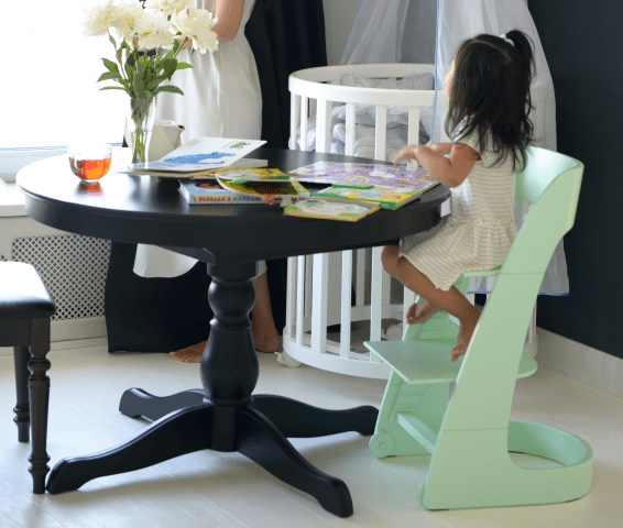 Стульчик-трансформер салатовый Chair ELLIPSE ELLIPSECHAIR 257745 Зеленый Santreyd  - Вид №2