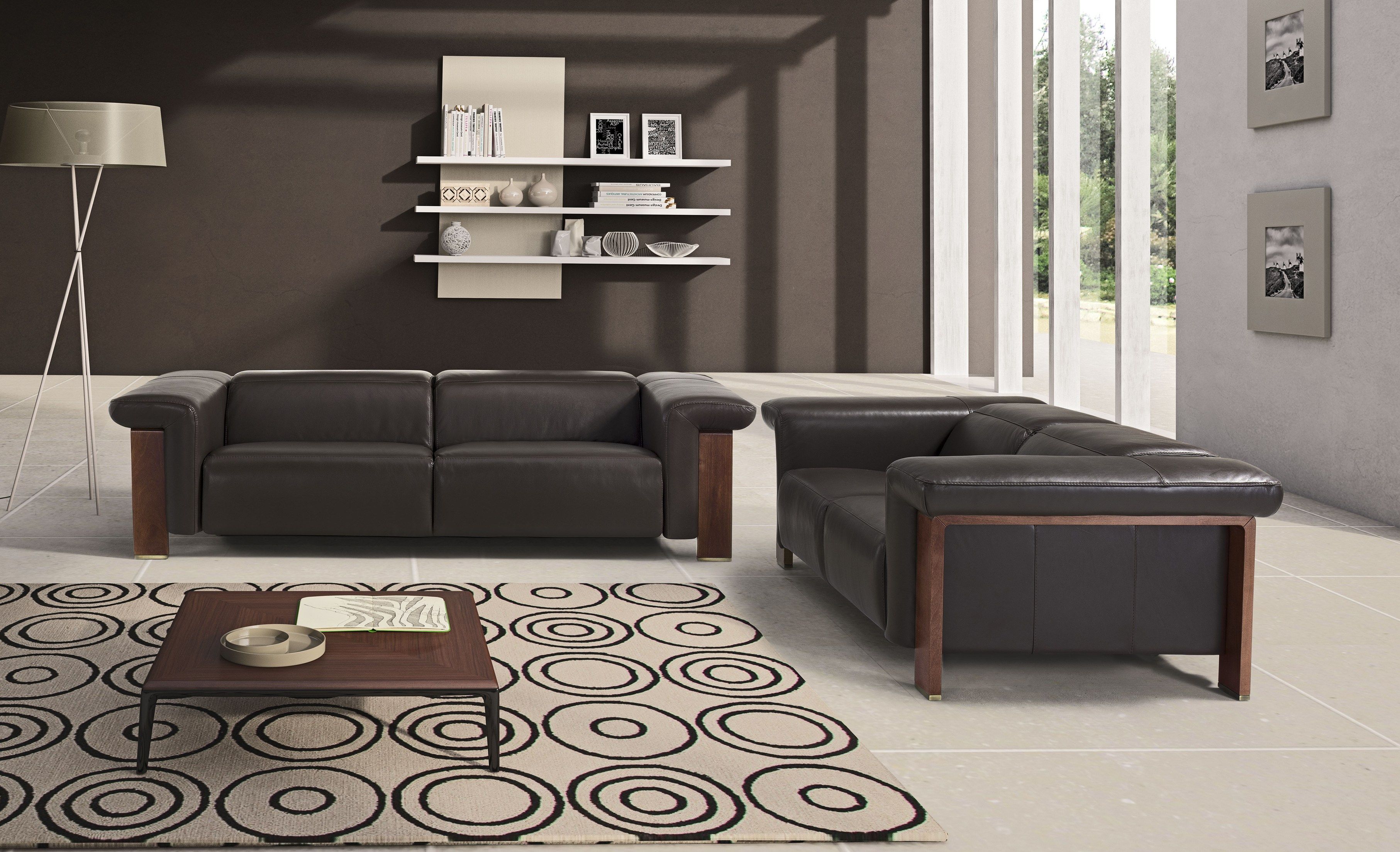 Кожаный диван Egoitaliano CHARLINE ARCH-00148427 - Вид №3