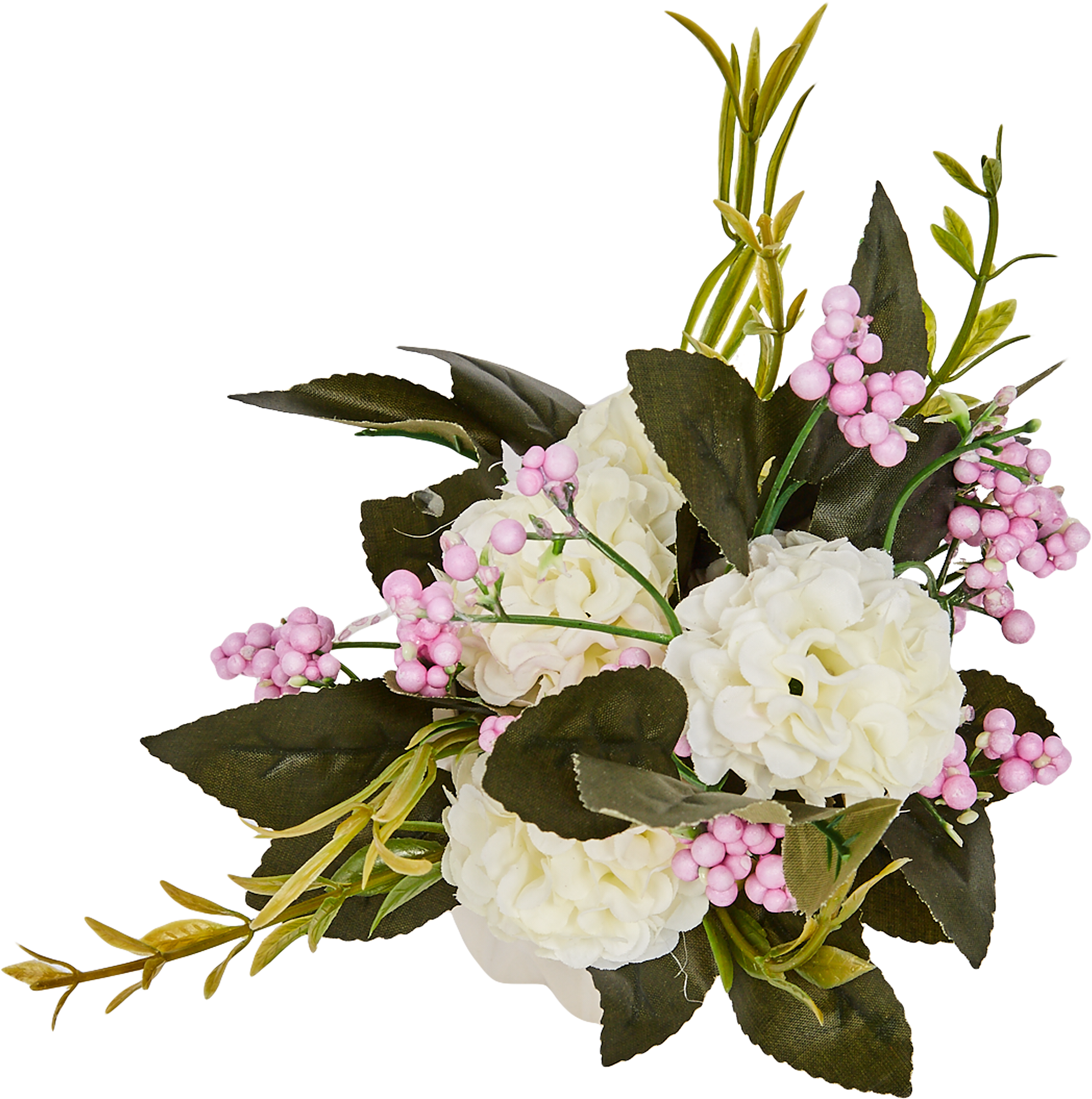 88249645 Искусственное растение в горшке нежность белый STLM-0077029 Santreyd  - Вид №1