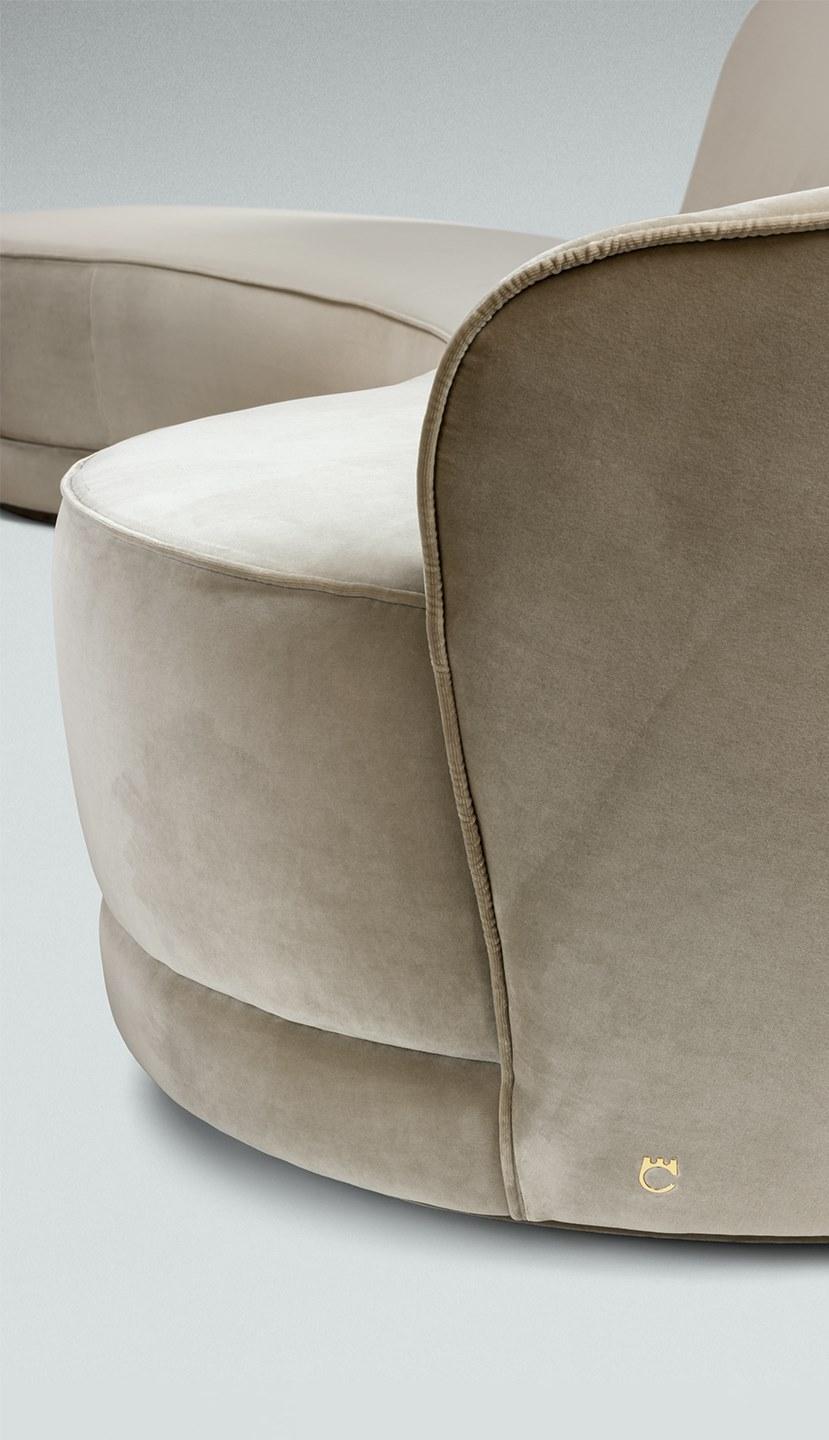 Paolo Castelli 4-х местный бархатный диван sun-id-1442572 - Вид №3