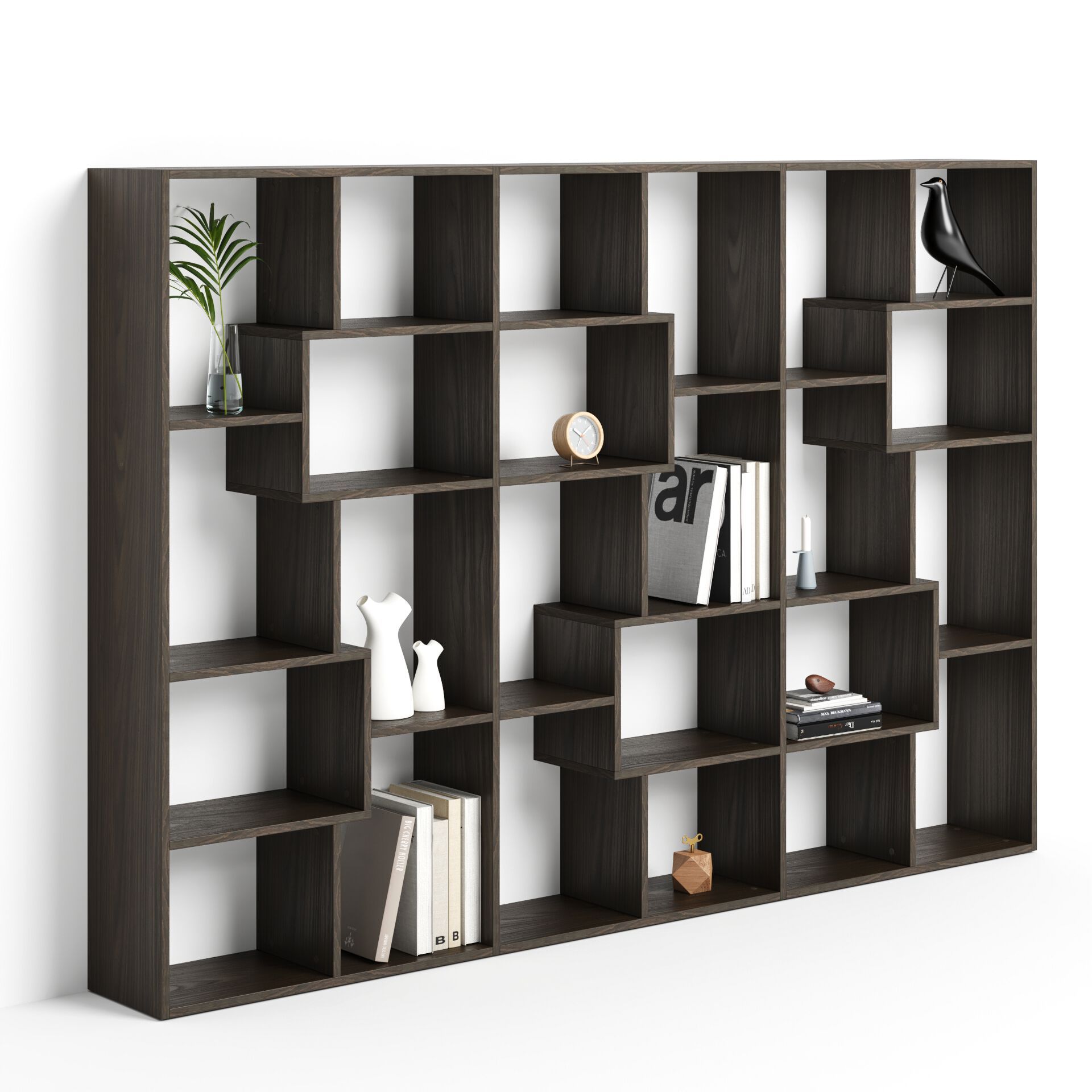 Отдельно стоящий книжный шкаф в облагороженном виде Mobili Fiver IACOPO ARCH-00124117 - Вид №9