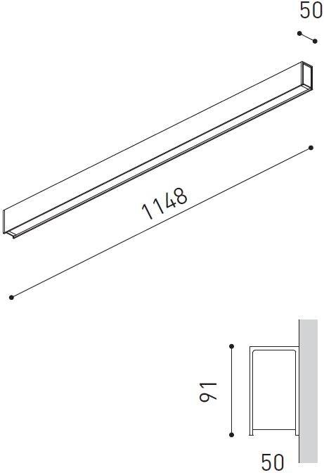 Arkoslight Настенный светильник из алюминия Fifty wall sun-id-1381806 - Вид №3