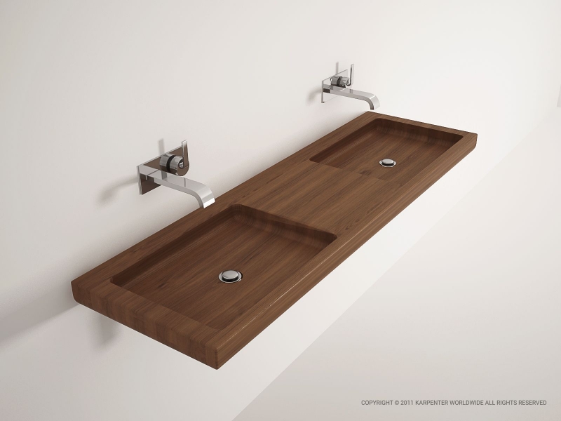 283_795 Умывальник двойной Karpenter Nina - Вид №1