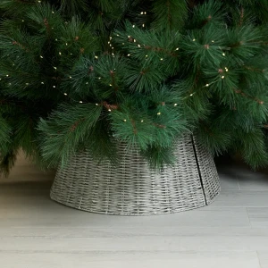 Корзина декоративная для елки KREAFORTA 60x26 см серый 89420784
