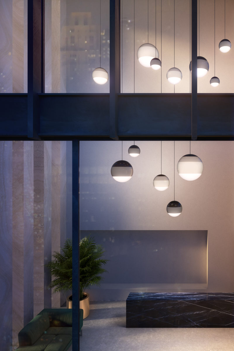 086123 Люстра 20 - 24V черная длинный шнур Marset Dipping Light  - Вид №4