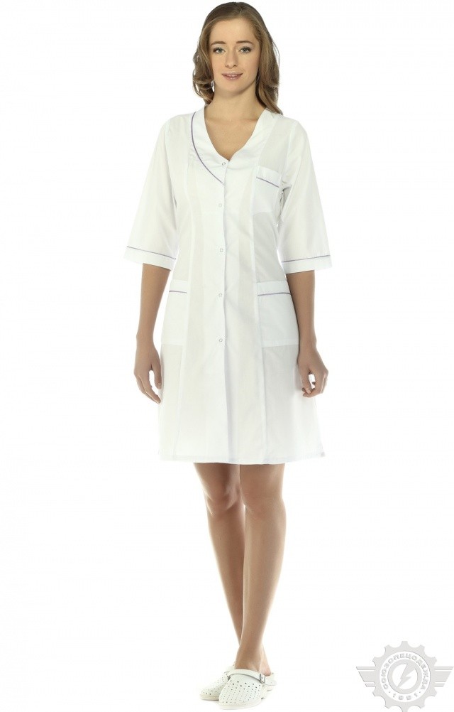 62910 Халат "Варя"  Медицинская одежда  размер 46/170-176 Спецодежда  - Вид №11