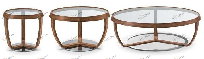 Tonon Журнальный столик из массива дерева Time 232 sun-id-1466520