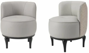 A.R. Arredamenti Кресло в коже Dilan D62