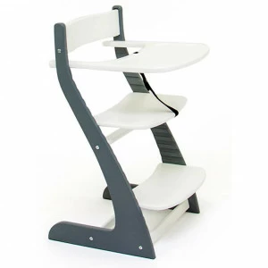 Детский растущий регулируемый стул "Усура" графит, белый БЕЛЬМАРКО  326888 Белый;серый