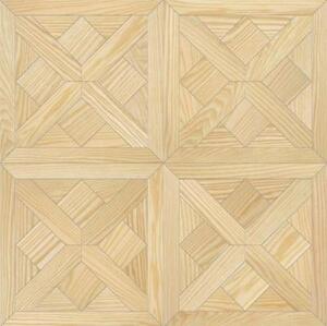 Модульный паркет Da Vinci Лоссанж Ясень Натур (Гладкая) 458х458 мм.