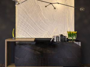 Трехмерная декоративная гипсовая панель