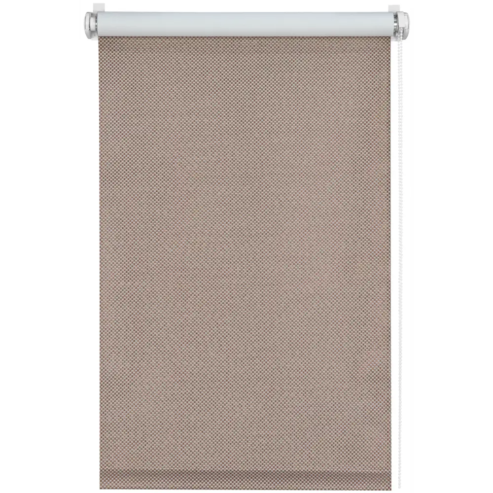 Штора рулонная блэкаут Сканди 60x160 см кофейная 83130072 STLM-2004974 Santreyd