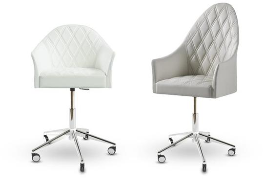 Reflex Кожаное кресло с 5 спицами и колесами Peggy sun-id-1503359 - Вид №1