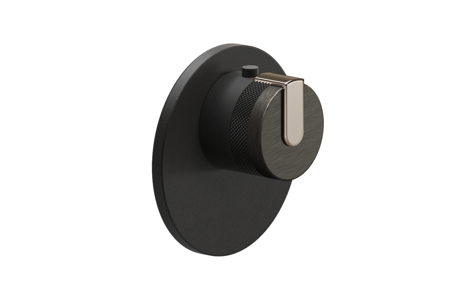 E-8027-R1BOXE-L1PN-BK-T Термостатический переключатель 3/4-Внешняя часть GRAFF MOD+