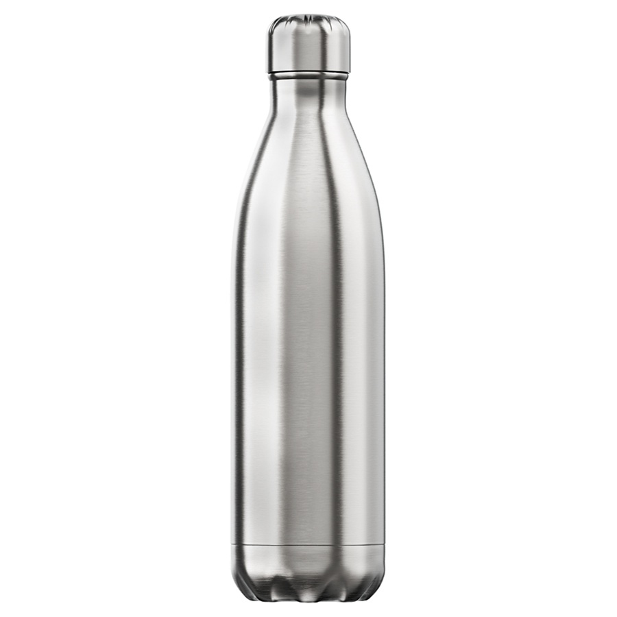 Термос 750 мл хром Stainless Steel CHILLY'S BOTTLES ДИЗАЙНЕРСКИЕ 00-3948030 Хром  - Вид №1