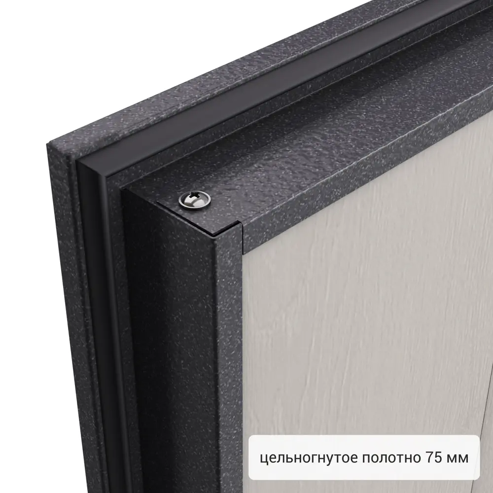 Дверь входная металлическая Берн 86x205 см левая цвет белое дерево TOREX STLM-2055351 - Вид №11