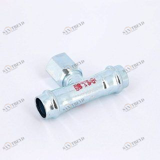 Тройник пресс-B оцинкованная сталь 18 х 1/2' х 18 IBP PC4130G0180418