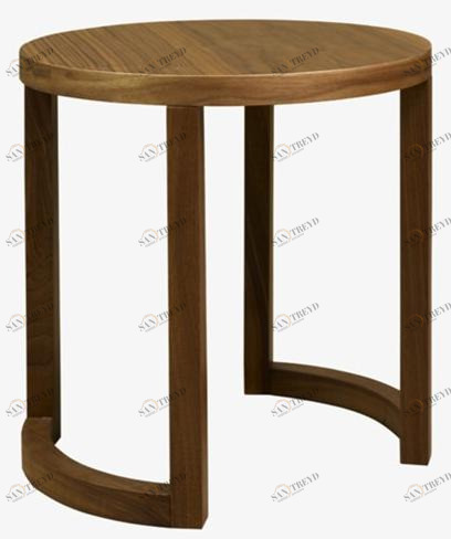 HMD INTERIORS Стол сервисный из фанерованной древесины по контракту Moon sun-id-1391402