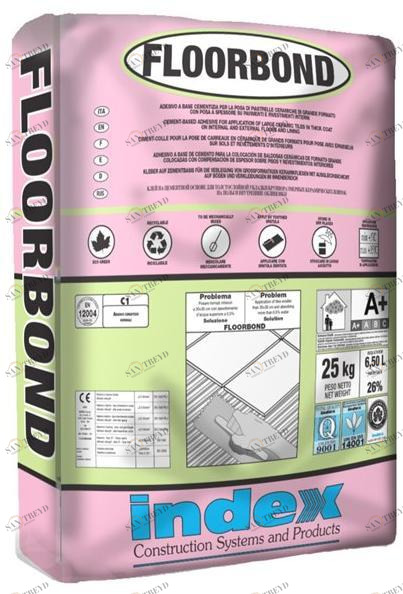 INDEX Цементный клей для толстой укладки плитки sun-id-1461040