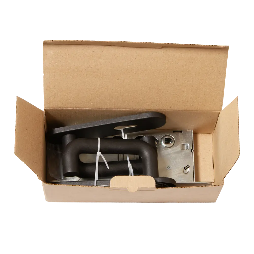 Замок врезной 772, цвет черный ЗЕНИТ STLM-2012656 - Вид №5