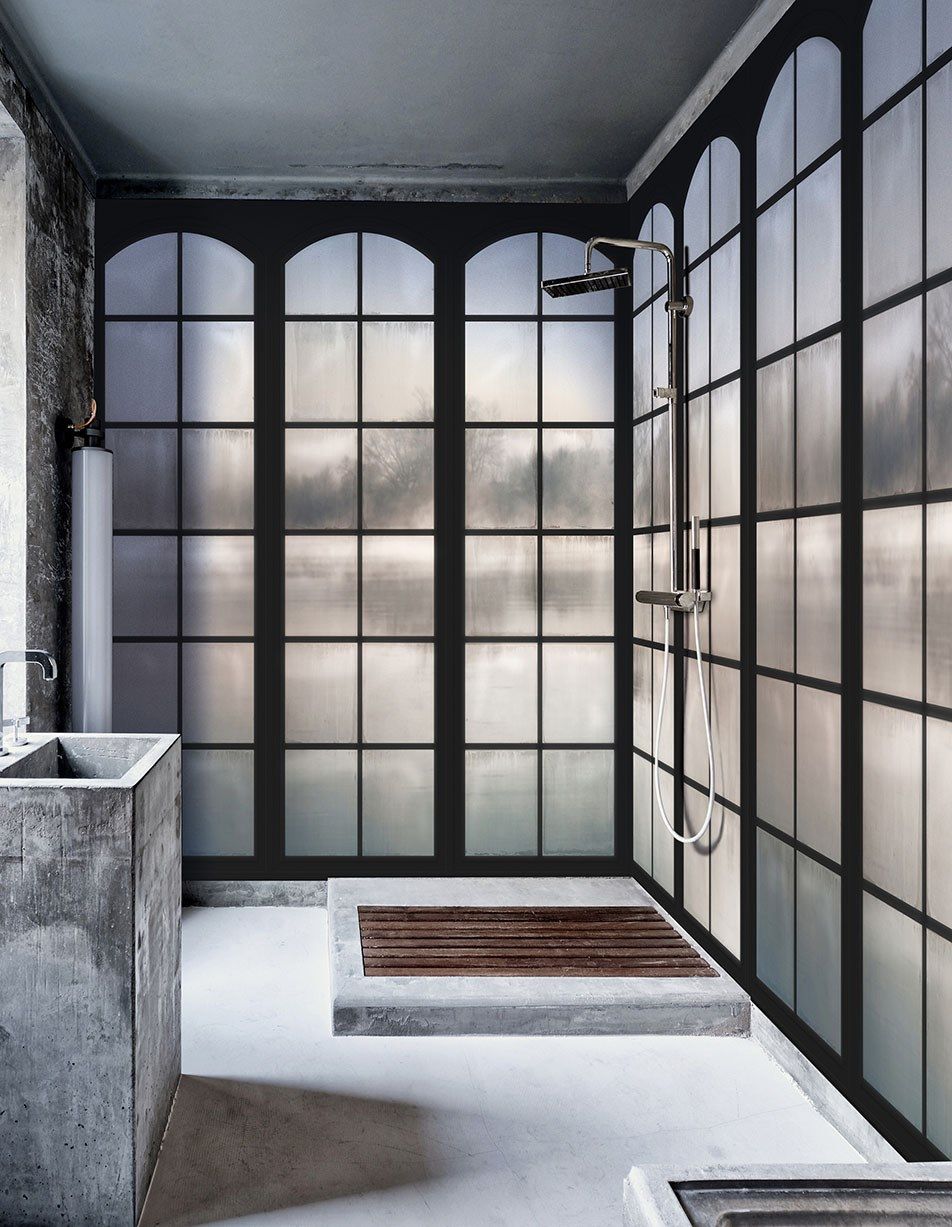 Промышленные обои ПВХ бесплатно, экологически чистые, моющиеся WallPepper EAU ROUGE ARCH-00067225 - Вид №1