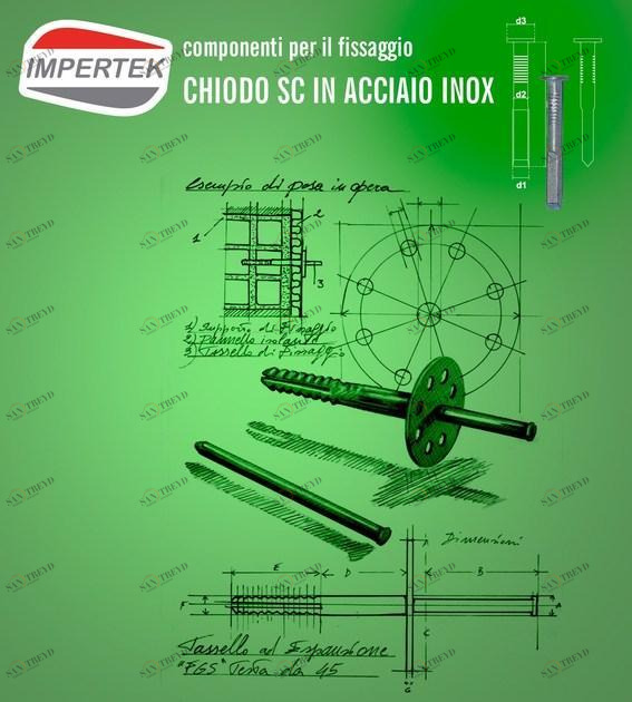 IMPERTEK Гвоздь из нержавеющей стали для бетона sun-id-1482746