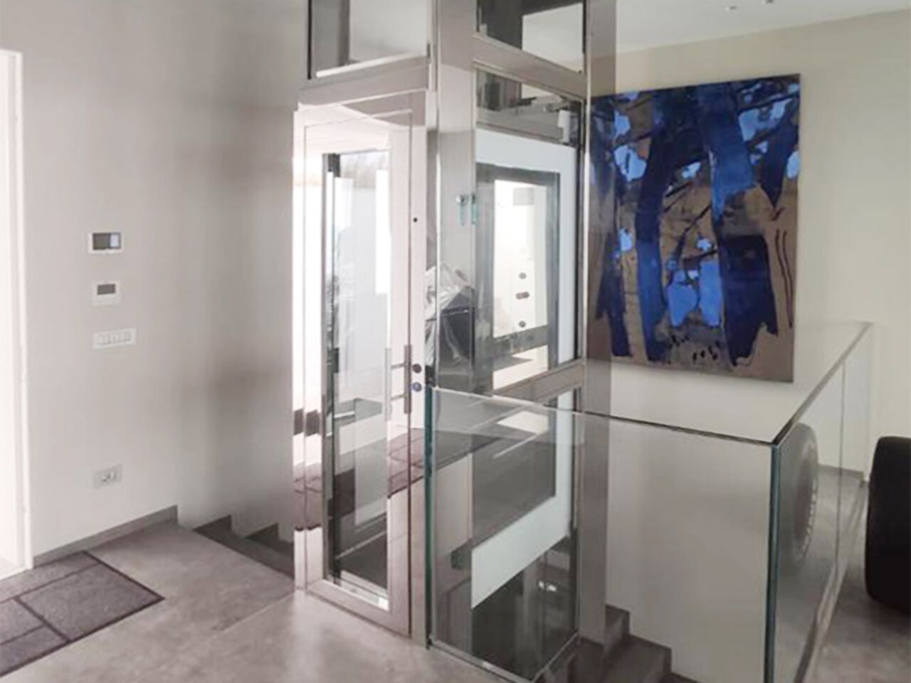 Внутренний гидравлический мини-датчик NOVA Elevators Люкс ARCH-00068540