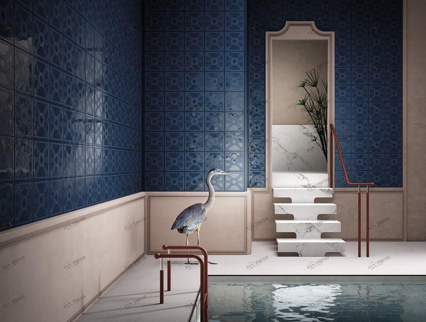 CERAMICA VOGUE Белый глазурованный керамогранит Dekorami sun-id-1448098