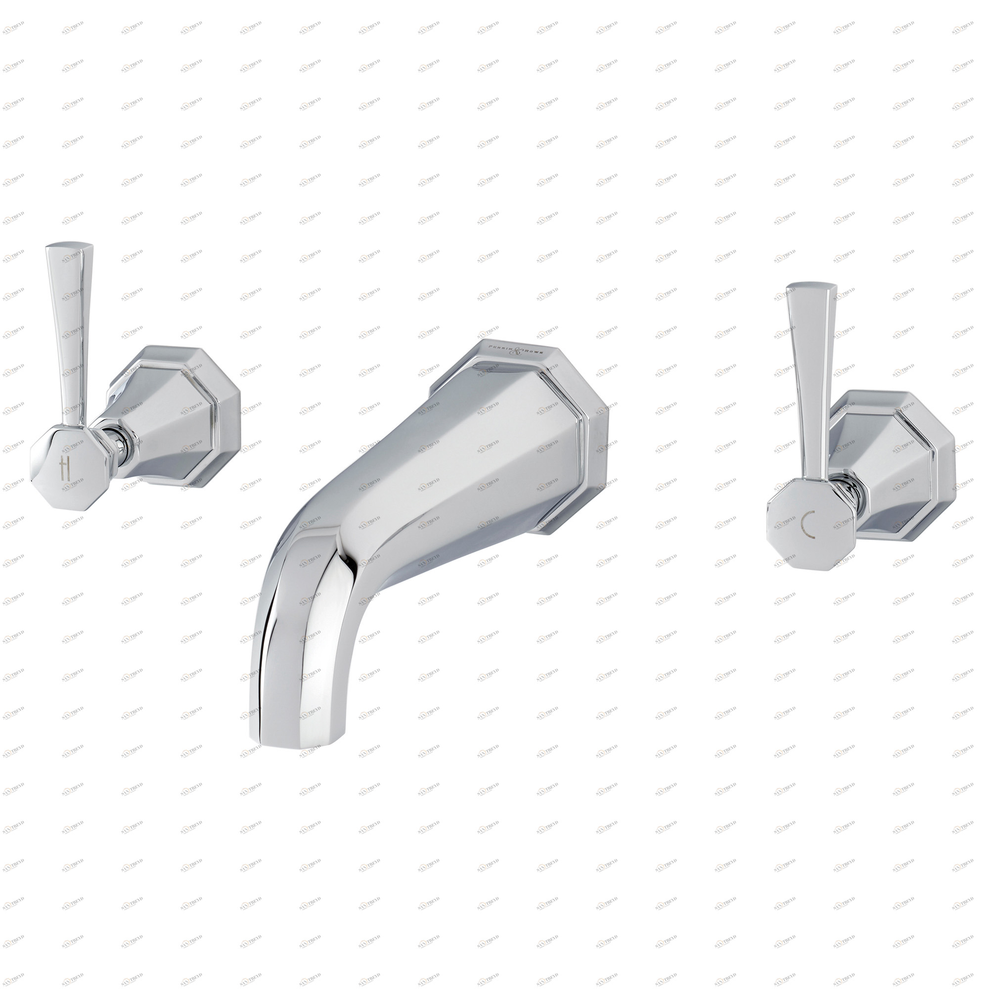 Traditional bathrooms ART DÉCO Waschtisch 3-Loch Mischbatterie Pr3170/nk Art Deco