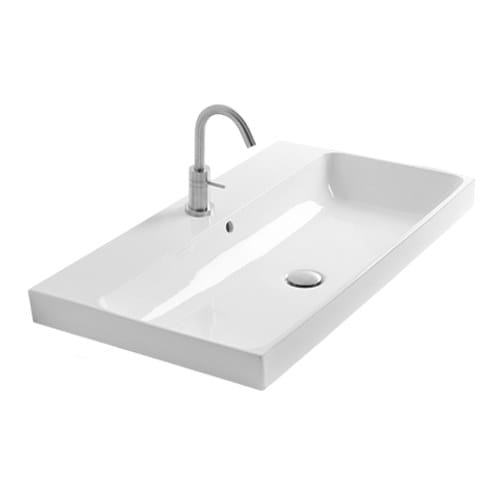 Керамическая прямоугольная раковина Axa Prisma Sink Bowl Normal ARCH-00036326