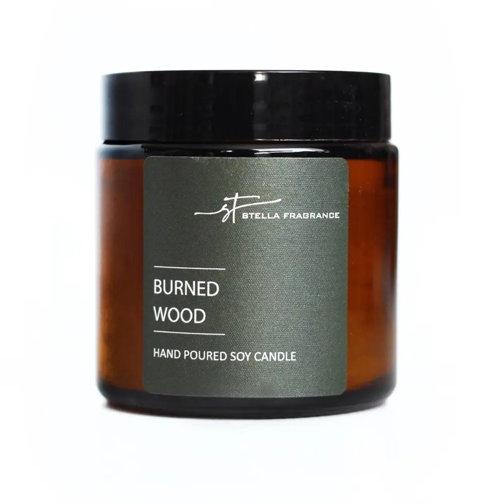 Свеча ароматизированная в стакане Burned Wood 7 см 89012473 STLM-2199449 STELLA FRAGRANCE  - Вид №1