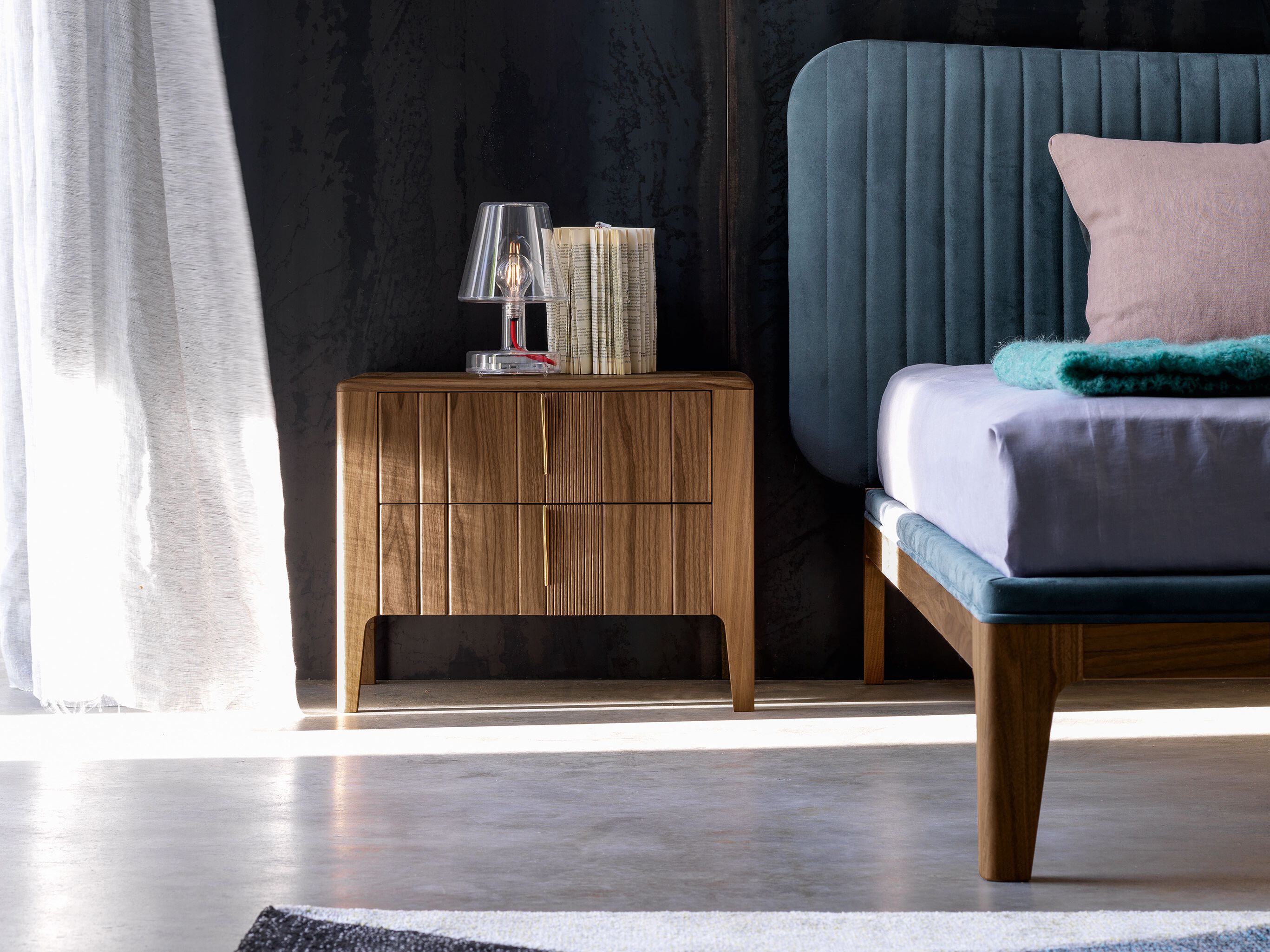 Деревянная прямоугольная тумбочка с ящиками Modesign Domino ARCH-00138656 - Вид №5