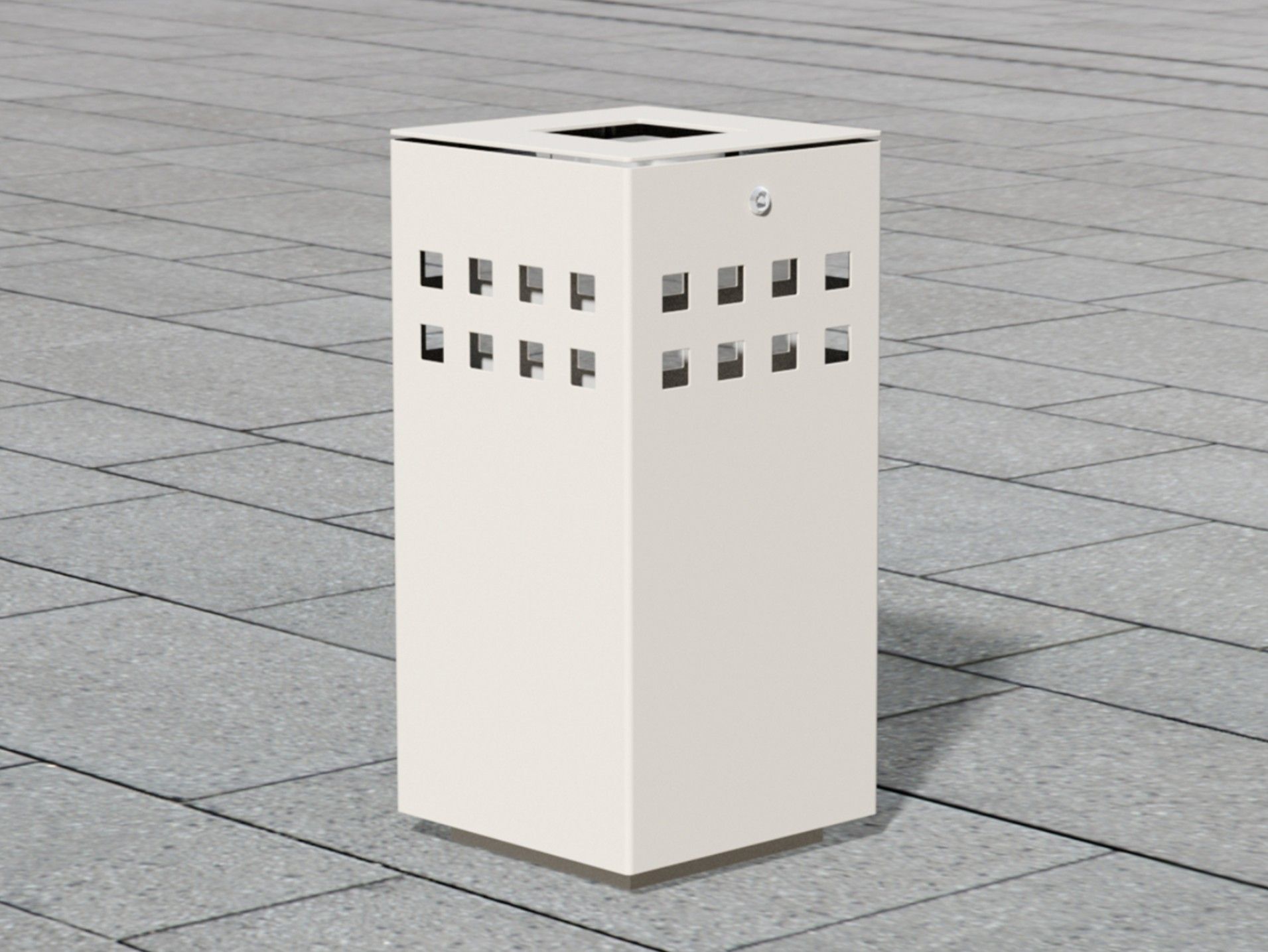 Нержавеющая сталь открытый мусорный бак BENKERT BANKE мусорное ведро ARCH-00130298 - Вид №1