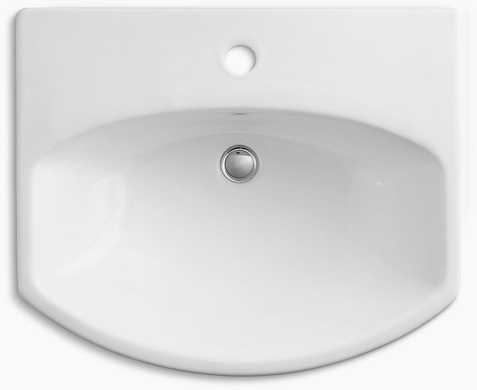 K-2362-1-47 Напольная раковина стоящая прямоугольная Kohler  - Вид №2
