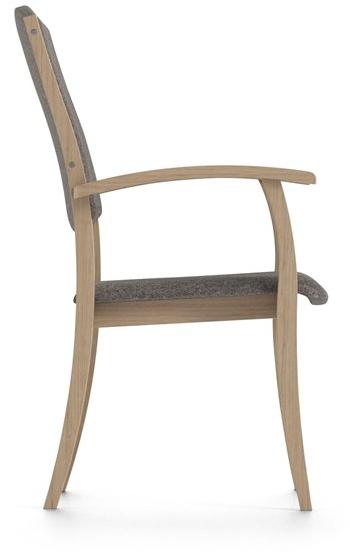 Штабелируемый тканевый стул с подлокотниками Polka | health & care 30-25/1 Santreyd - Вид №2