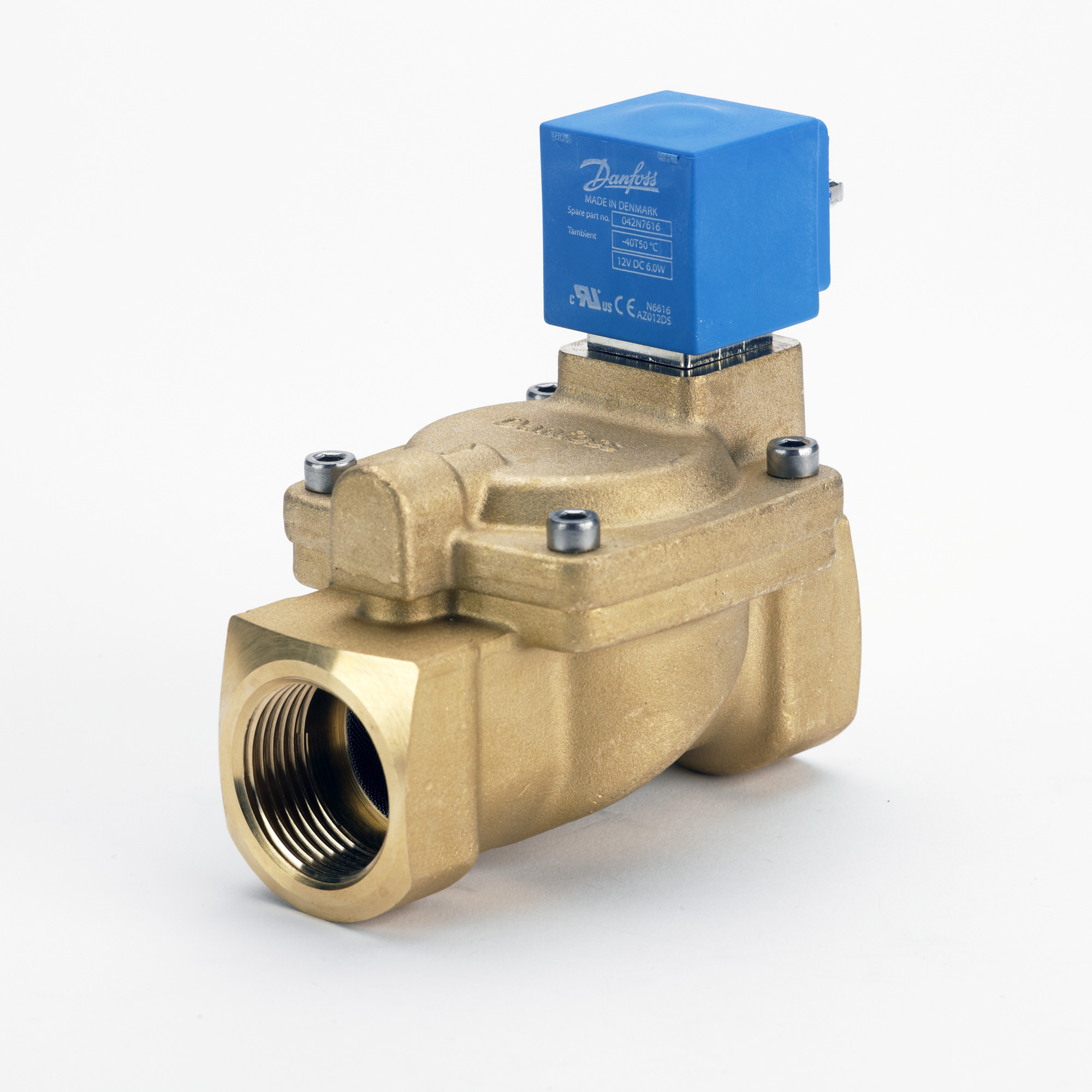 Danfoss EV220W — двухходовые электромагнитные клапаны EV220W Клапан электромагнитный 042U436732  - Вид №5