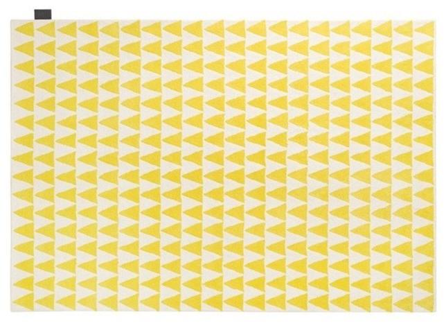 ASPLUND Прямоугольный шерстяной коврик ручной работы с геометрическими мотивами Mini flag sun-id-1420232 - Вид №7