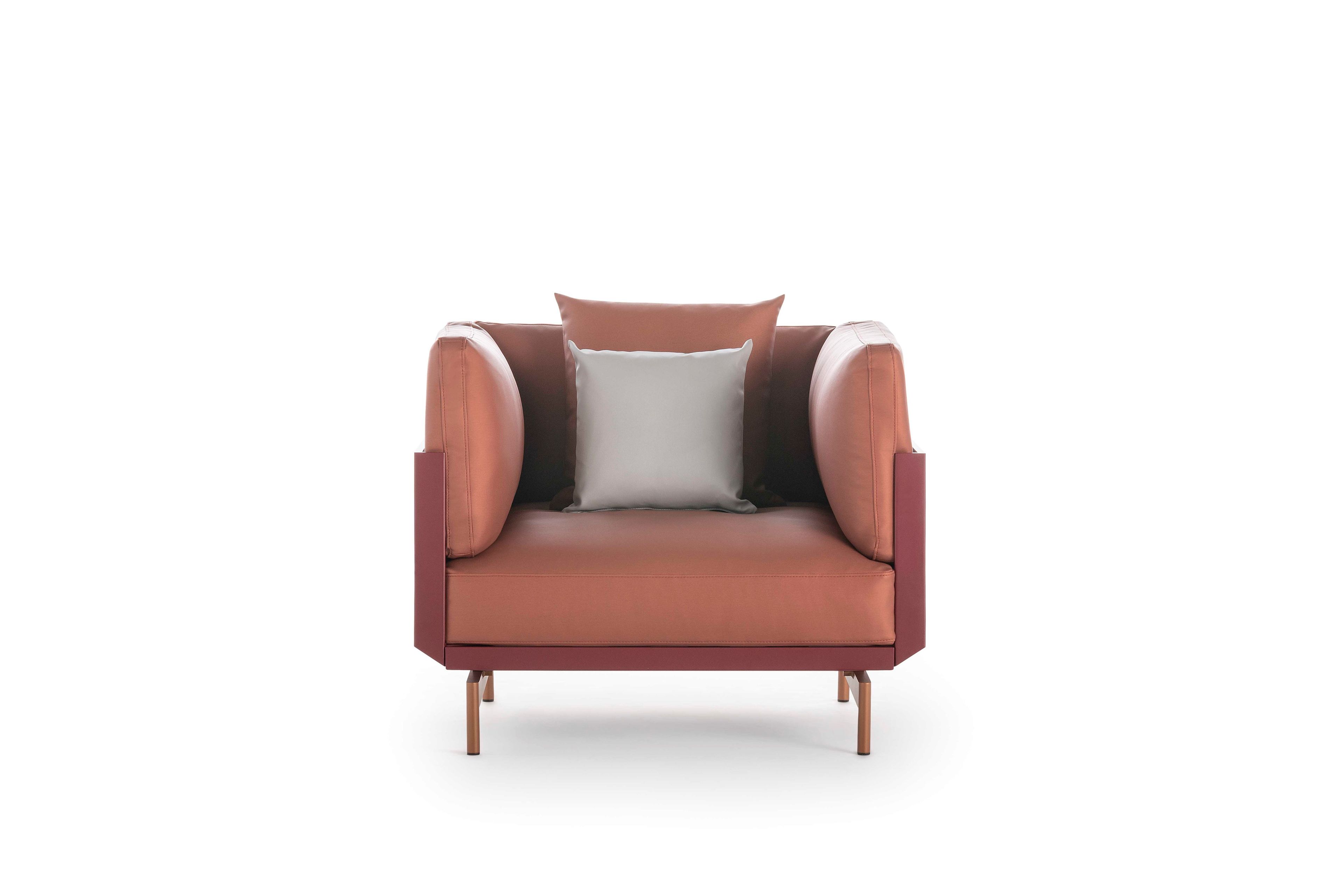 Садовый стул из ткани и алюминия с термокрытием GANDIABLASCO Onde ARCH-00136154 - Вид №1